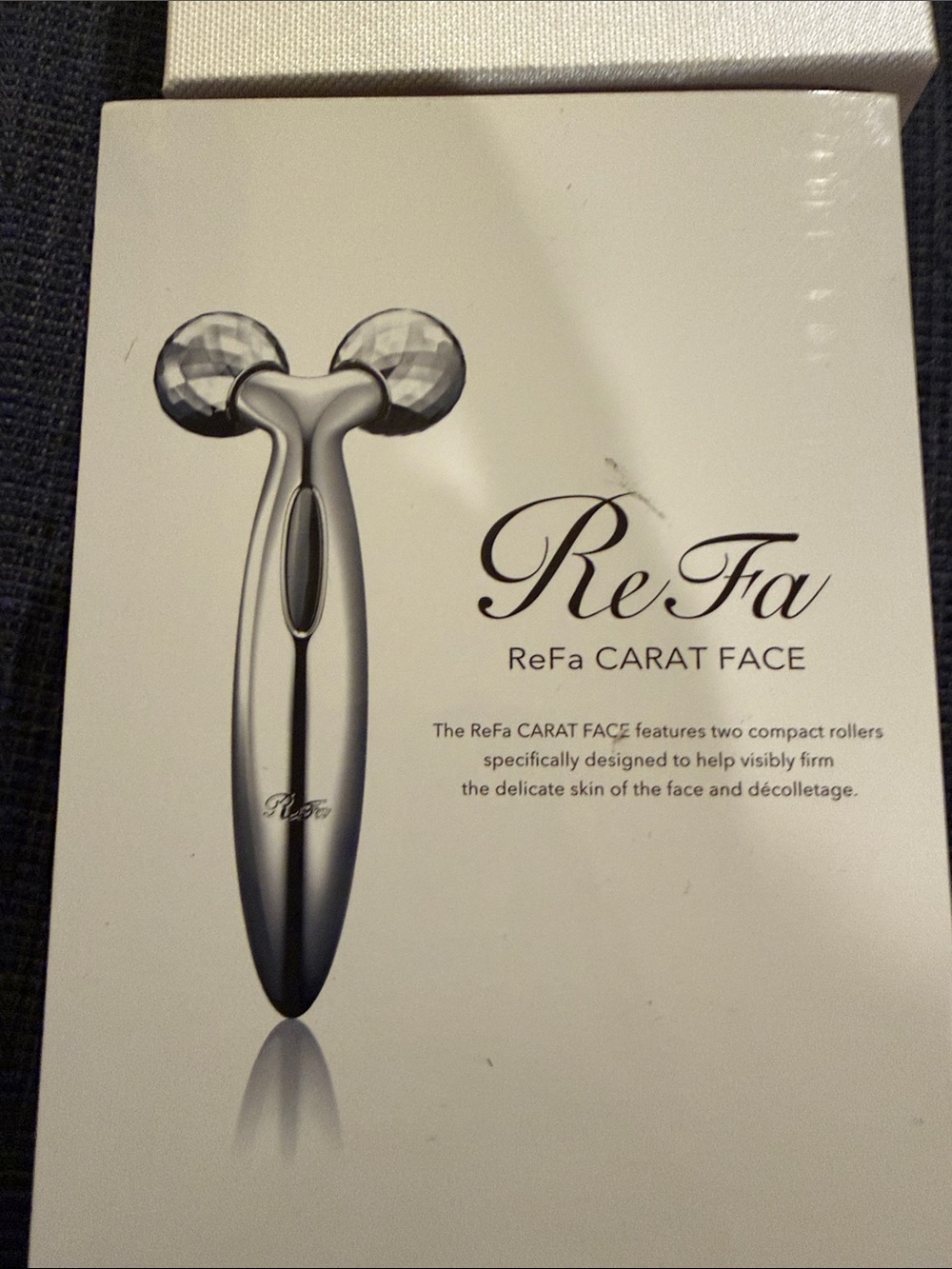 ReFa CARAT FACE Silver Facial Roller